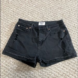 Women’s Black Jean shorts